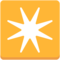 Eight-Pointed Star emoji on Mozilla